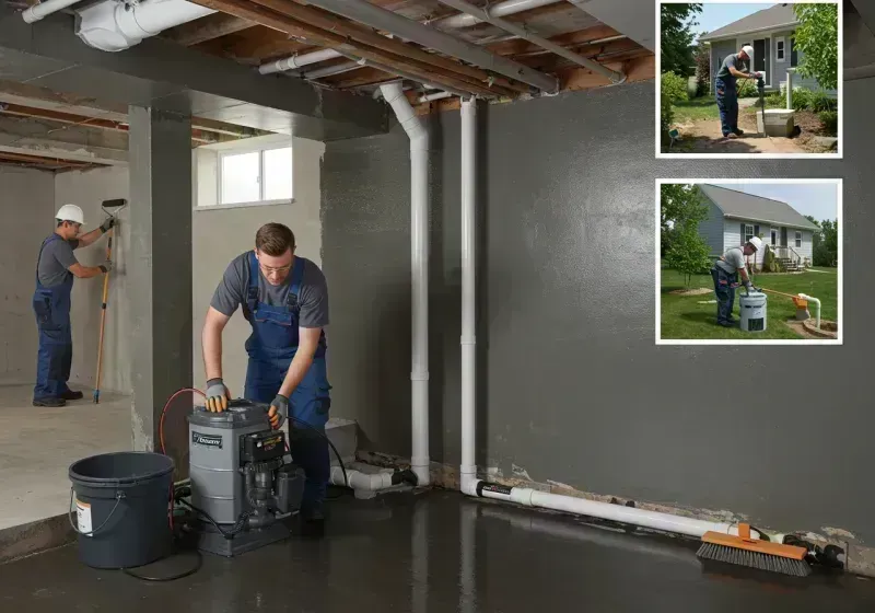 Basement Waterproofing and Flood Prevention process in Greenville County, SC